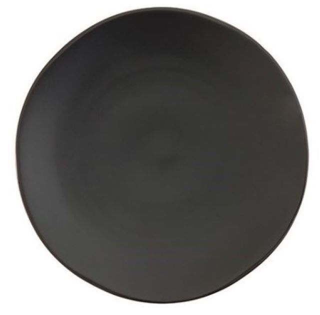 Matte Black Soneware-Charger,Dinner, Salad and Bread